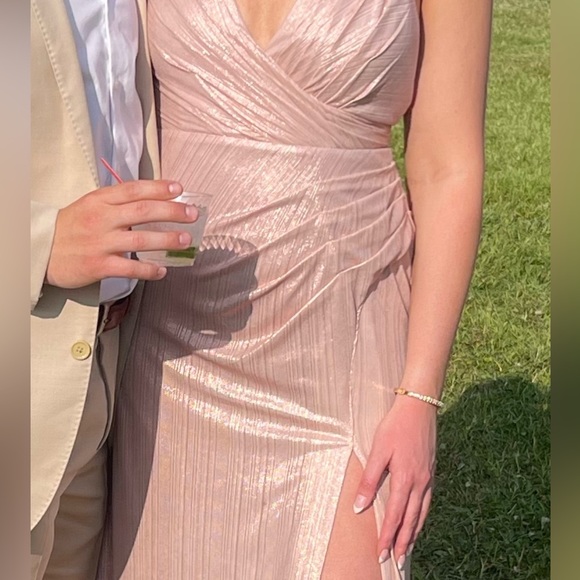 Retrofete Yesi Dress in Dusty Pink *WORN ONE TIME* - Picture 5 of 5